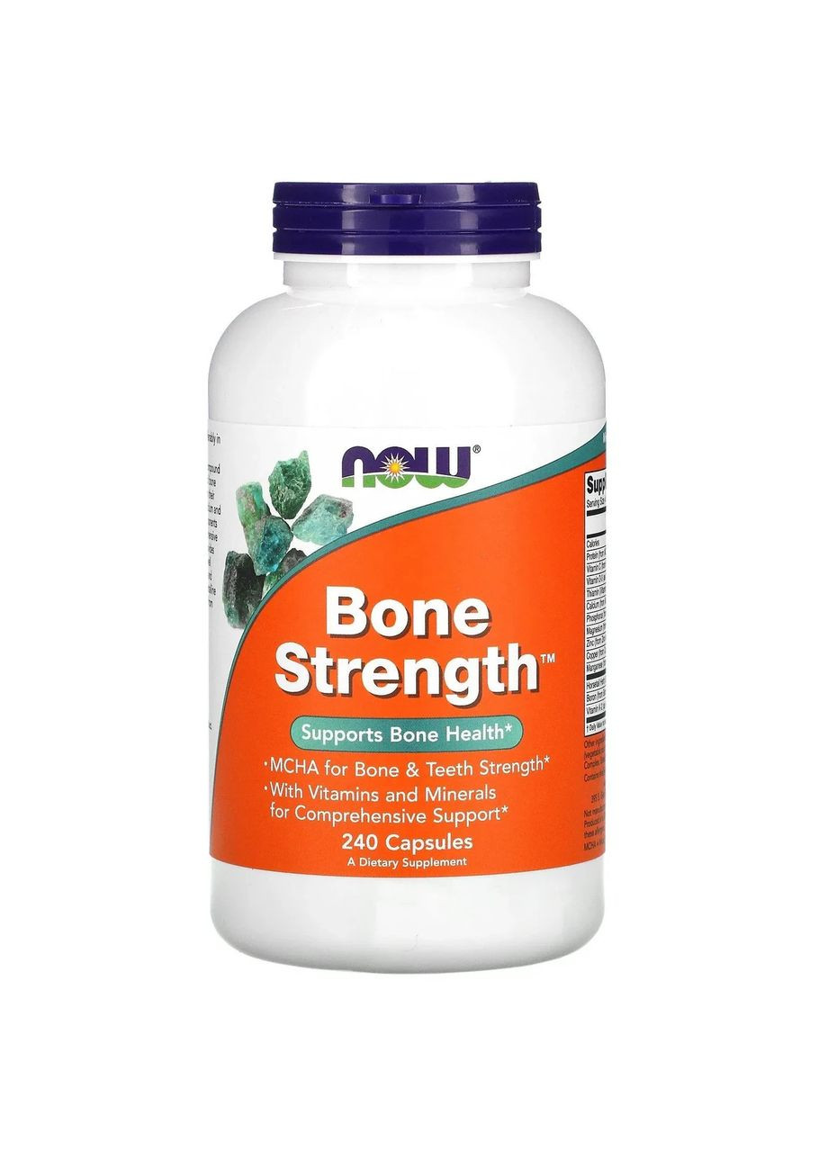 Добавка для костей (Bone Strength) 240 капсул Now Foods (361117235)