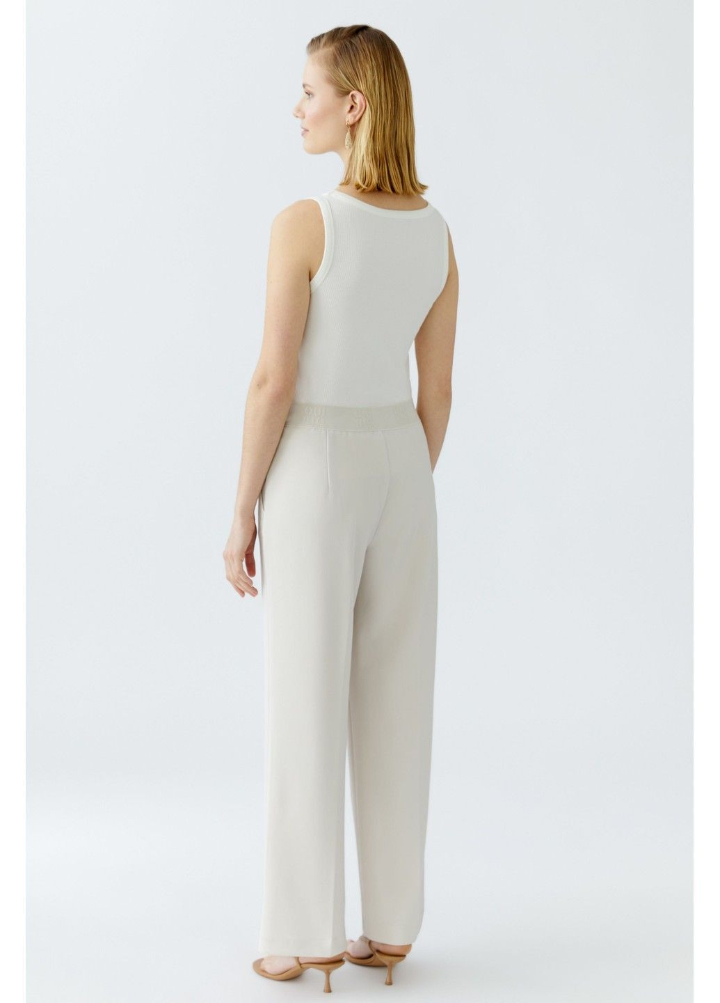 Жіночі штани Бежеві Oui (324147072)