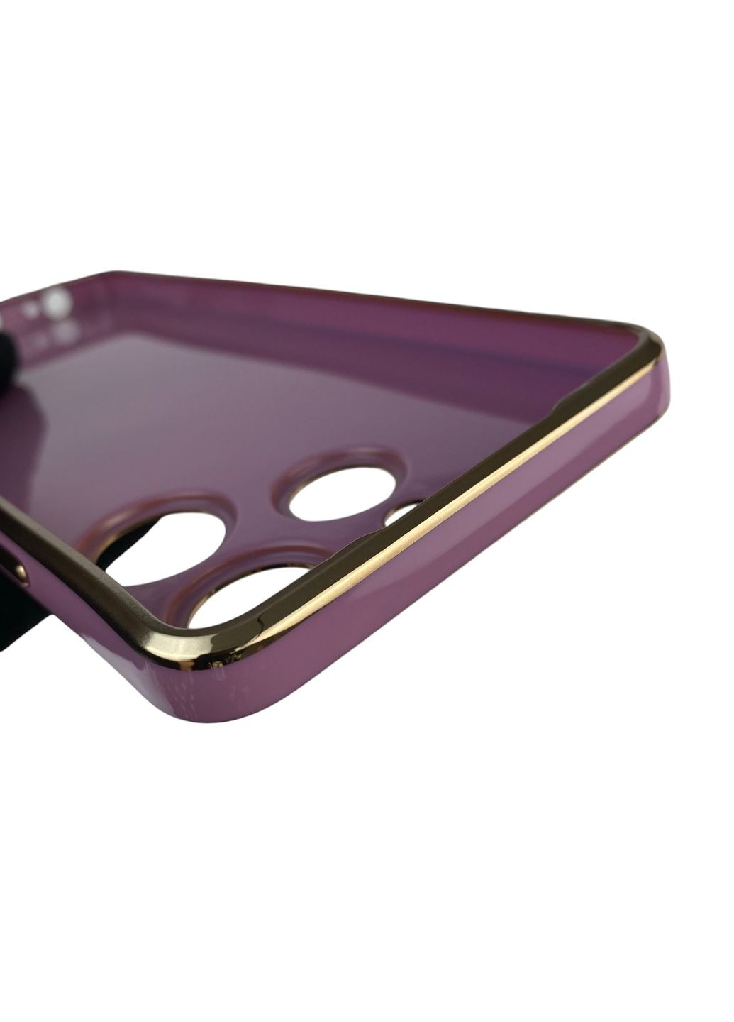 Чехол для Spark 10 Pro KI7 с защитой камеры с золотой окантовкой на техно спарк 10 про черничный gs1 Tecno (366022235)