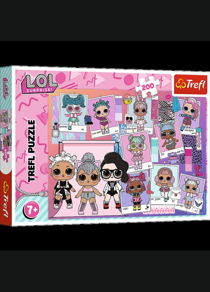 Пазл 200 ел. " " (Польща) / Милі ляльки / Дівчата із загадками (13288) Trefl (342417798)