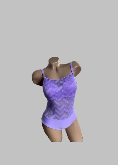 Бузковий літній купальник сумісний 22112 polovi суцільний Rivage Line купальник жіночій