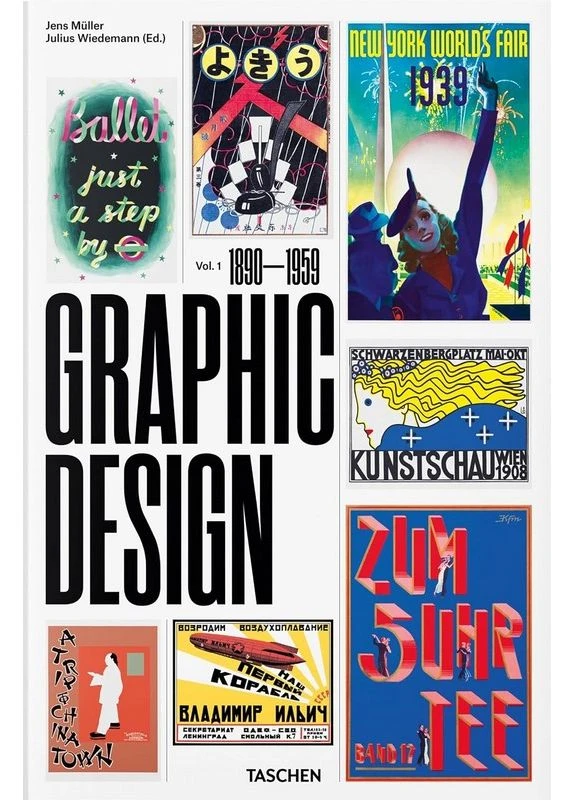 Книга The History of Graphic Design. Vol. 1. 1890-1959 (9783836563079) Taschen (364653998)