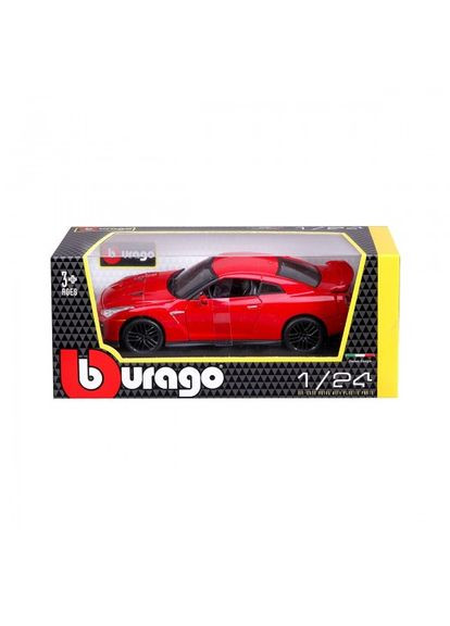 Автомодель NISSAN GT-R (ассорти красный, белый металлик, 1:24) Bburago (315153368)