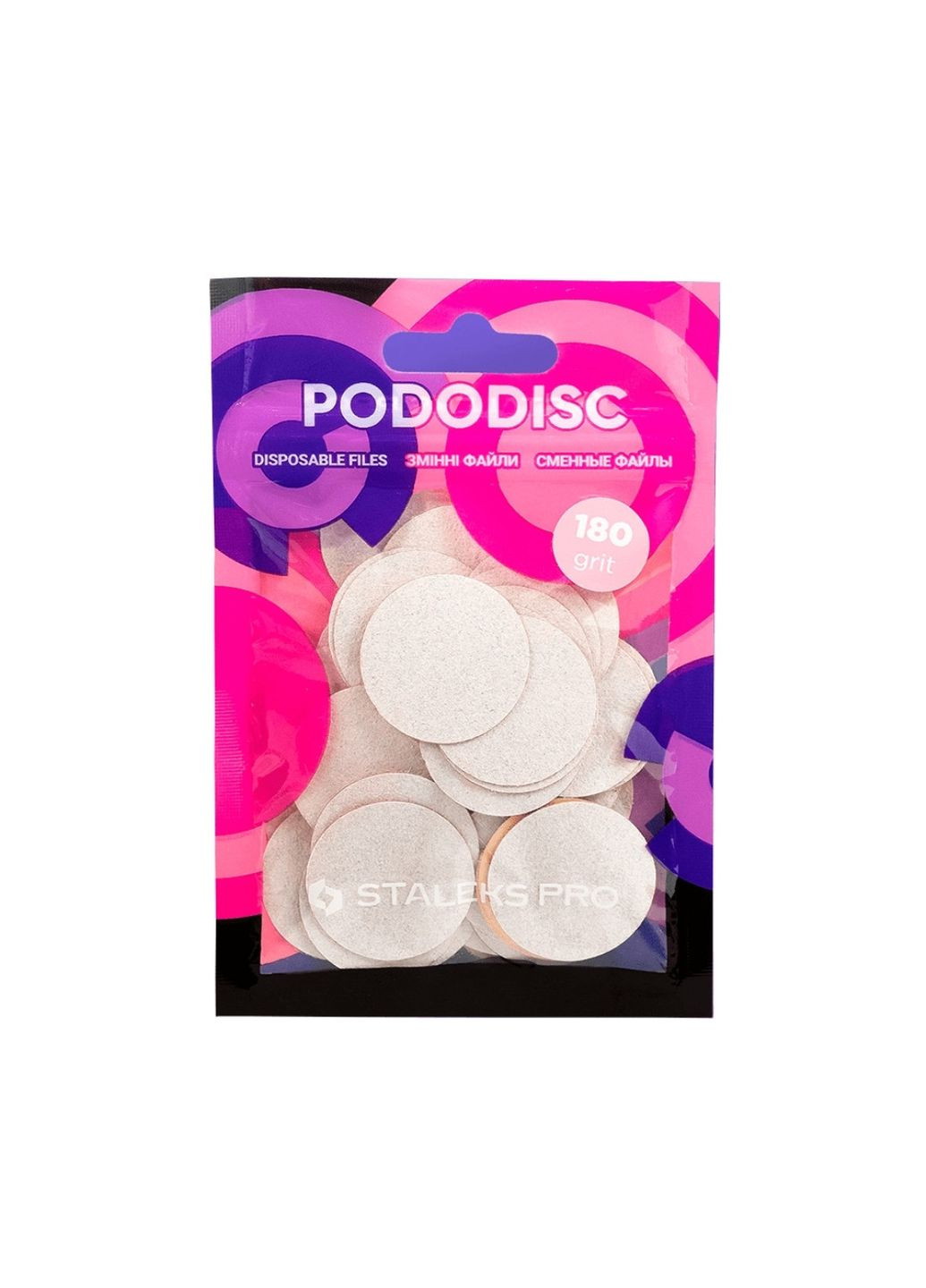Сменные файлы для Подо диска L 50 ШТ, 180гритов Staleks (368862654)