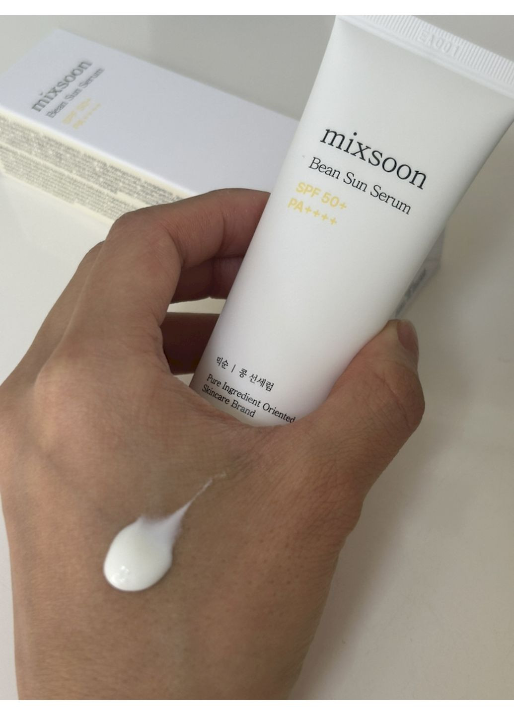 Солнцезащитная сыворотка Bean Sun Serum с ферментированными экстрактами SPF 50++++ 50 мл MIXSOON (350634304)