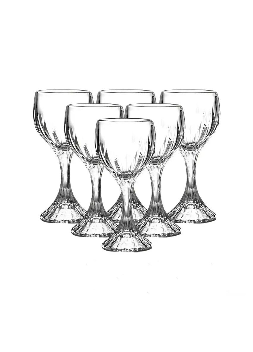 Бокалы из толстого стекла набор для вина из 6 штук по 157 мл Jooki (358706516)