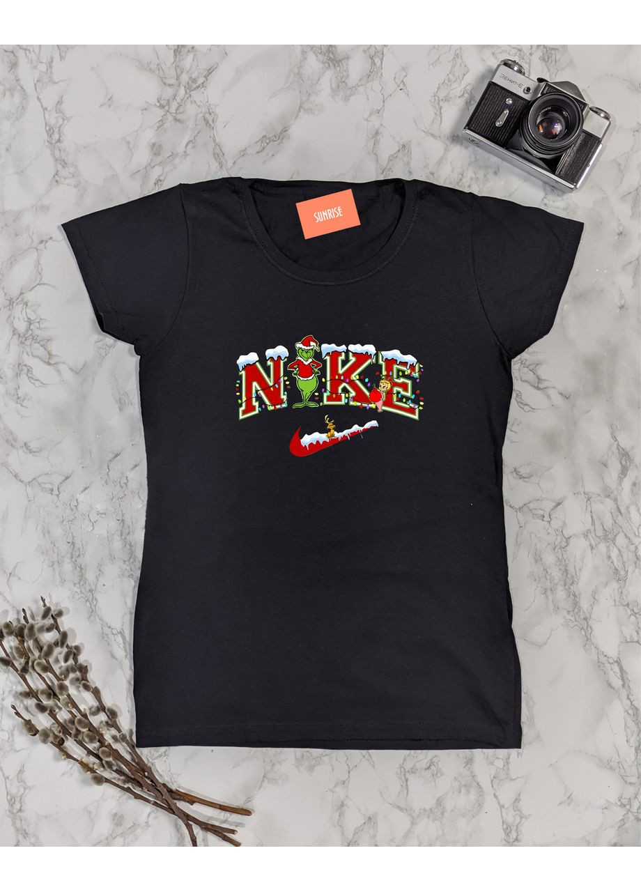 Футболка женская "Nike (Гринч)" XS No Brand - (369762340)