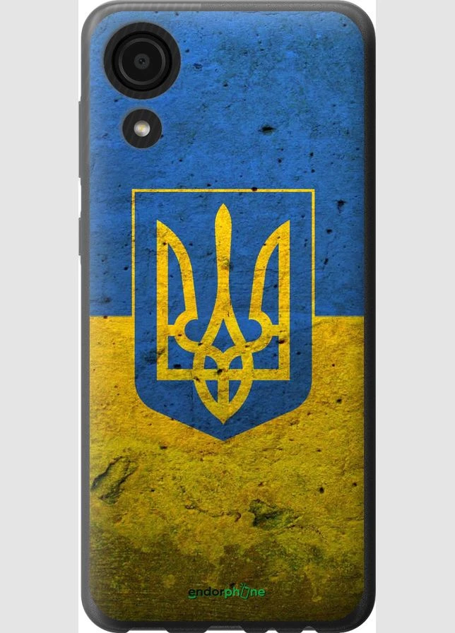 Чехол на Samsung Galaxy A03 Core A032F Флаг и герб Украины 2 "378u-2539-70447" Endorphone (363277052)