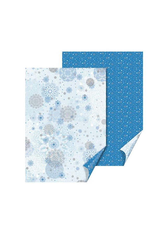 Папір з малюнком "Кристал" А4(21х29,7см) двосторонній 300г/м2 Heyda (362578527)