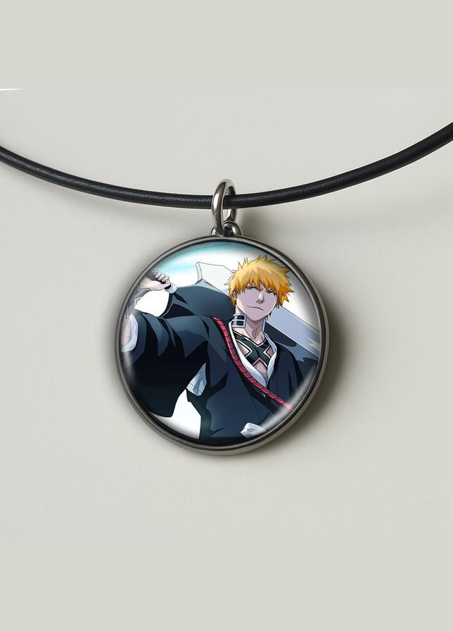 Набір підвіска (кулон) та брелок Аніме Бліч #03 (подарунковий набір) No Brand (332633657)