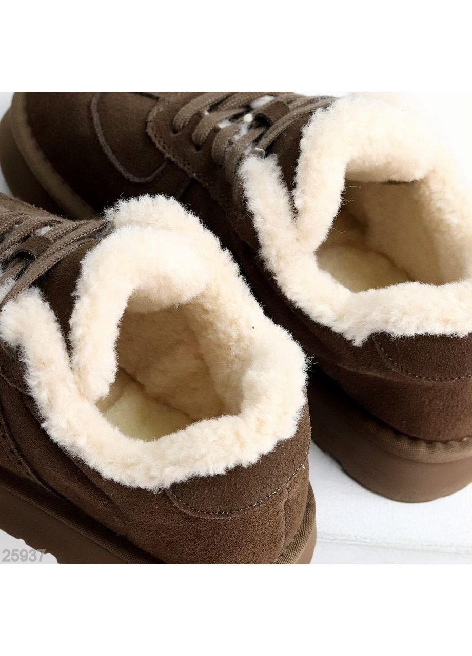 Зимові кросівки No Brand коричневі зими (369607912)