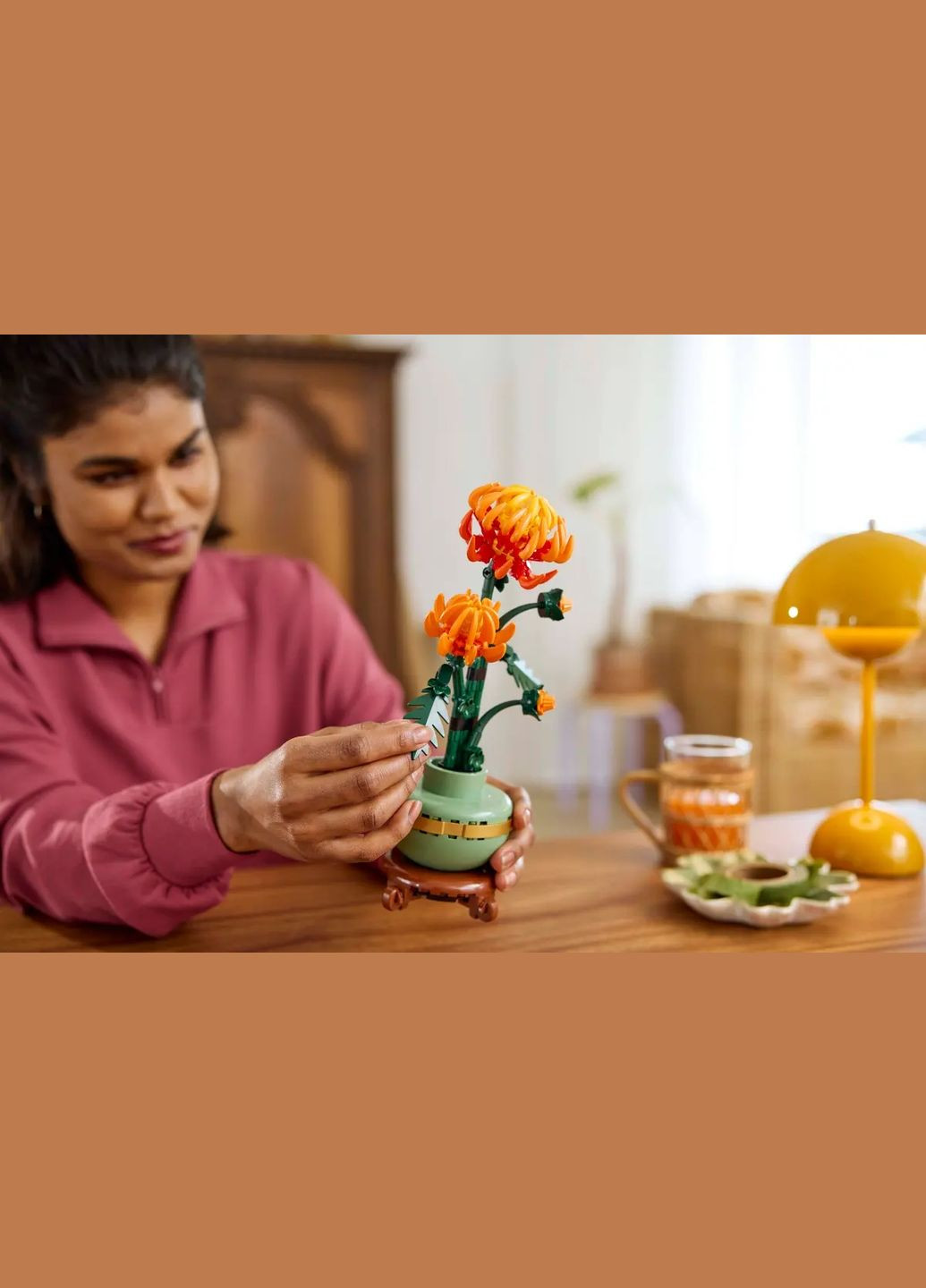 Конструктор Icons Хризантема Lego (315602617)