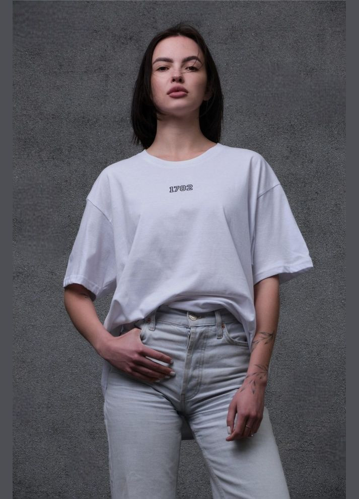 Оверсайз футболка з принтом Mclaren White Without (335212892)