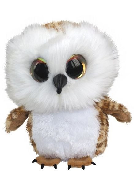 М'яка іграшка Сова Uqqla 55002 15 см Різнокольоровий (6416739550022) Lumo Stars (364274325)