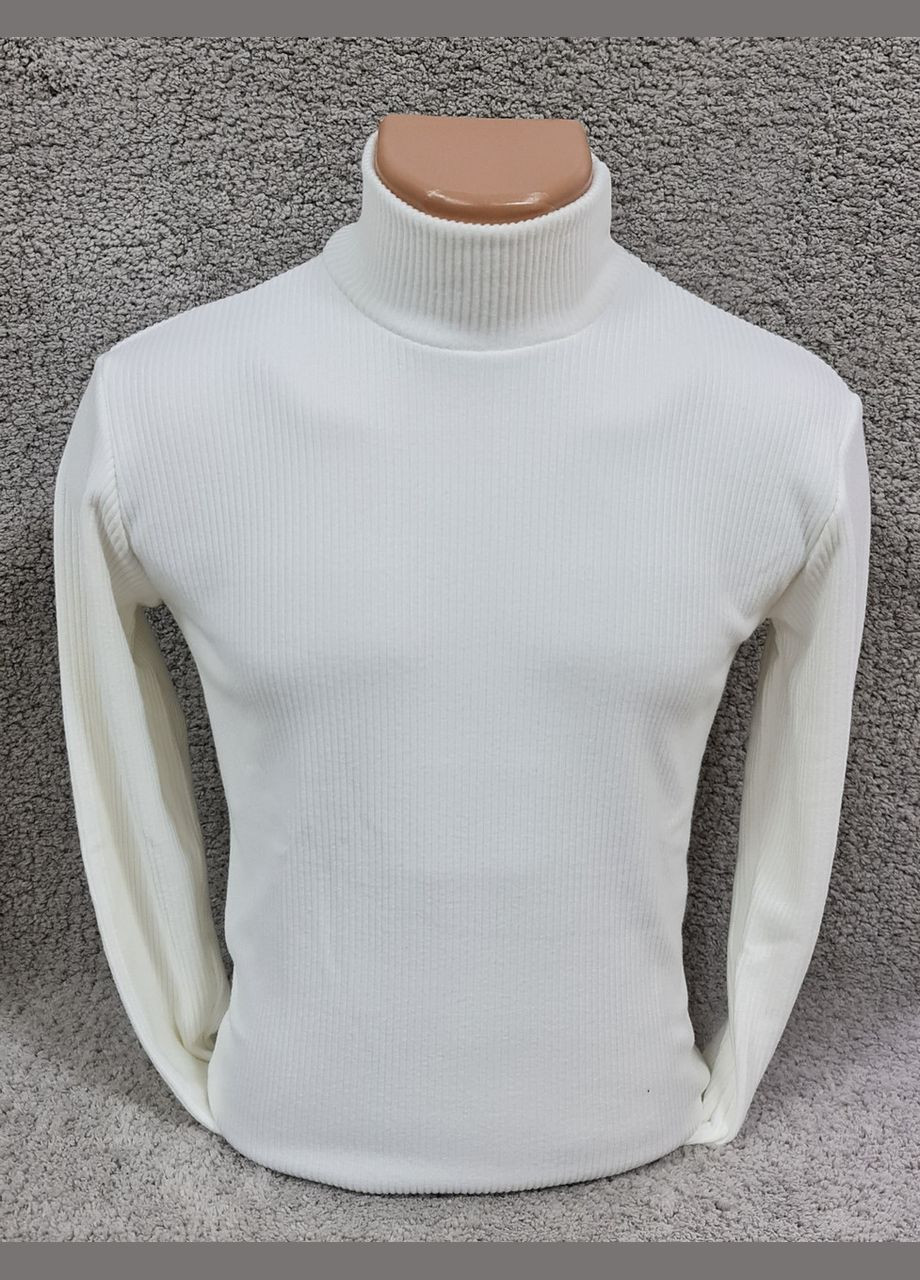 Белый зимний кардиган Leliss