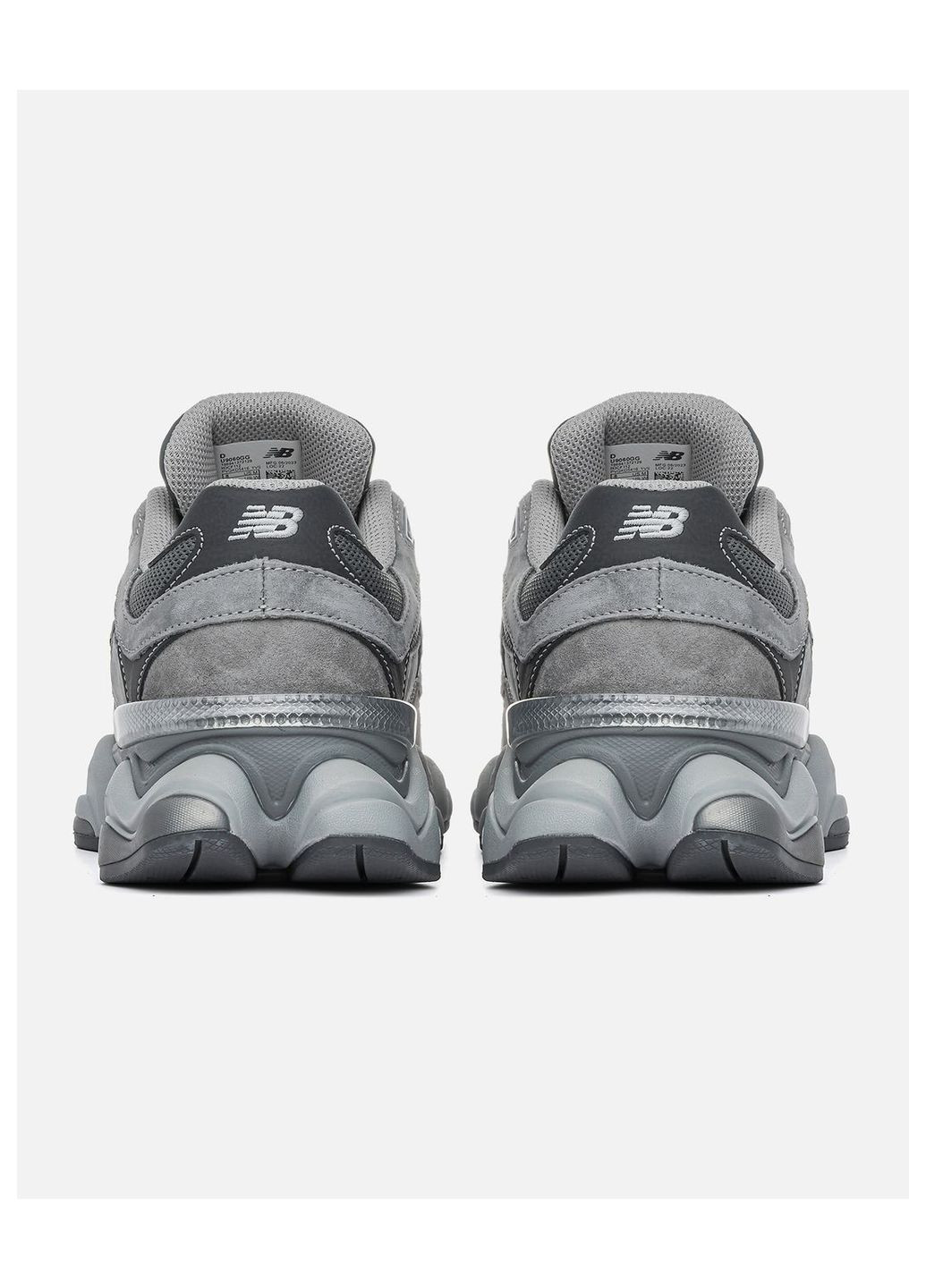 Сірі всесезонні кросівки new balance 9060 'shadow grey' No Brand 9060 'Shadow Grey'