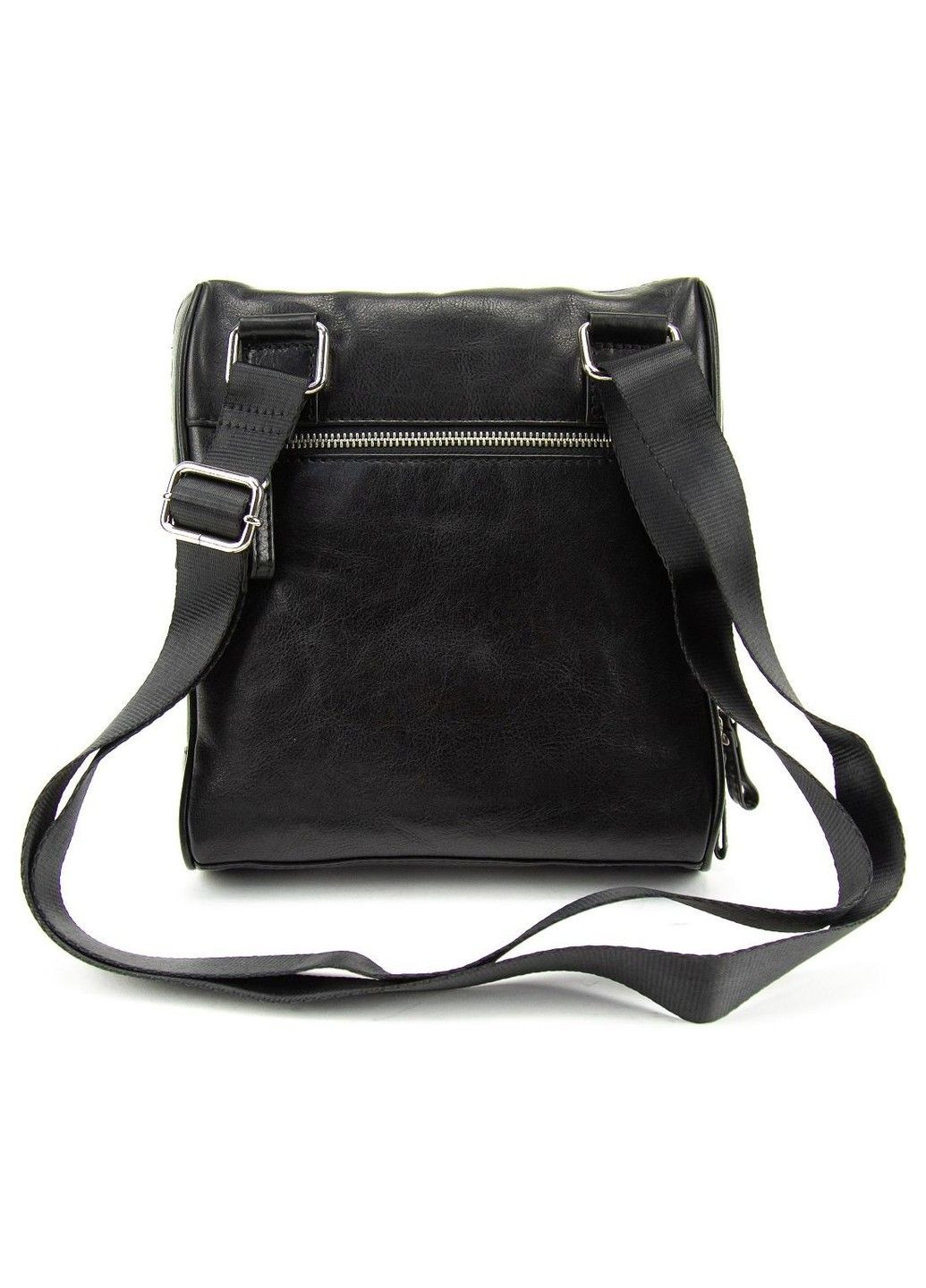 Черный мужской кожаный мессенджер в гладкой коже S-TV-4143A Tavinchi (304265695)