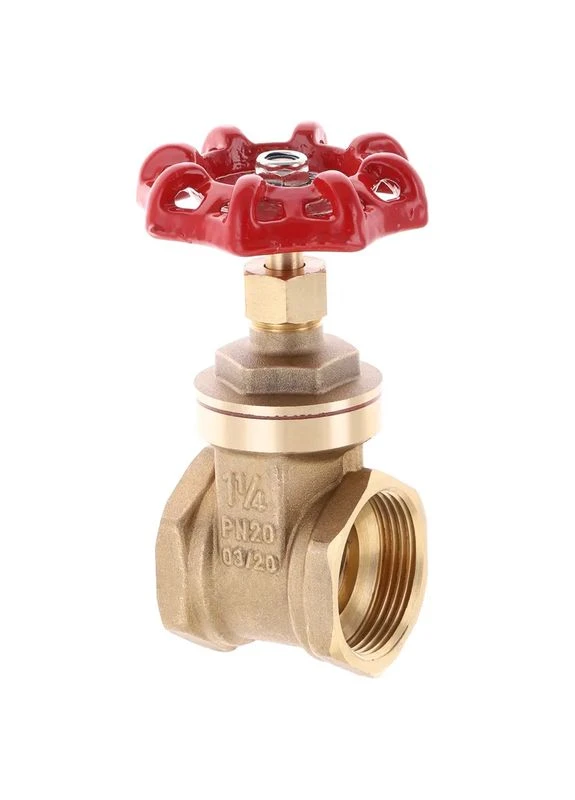 Задвижка клиновая KR.280 — 1 1/4" (KR2908) с латунным корпусом и внутренним резьбовым соединением KOER (399015060)