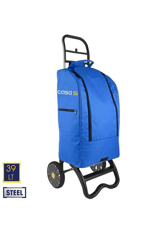 Хозяйственная сумка-тележка Partner 40л Blue (DAS302425) Casa Si (332653220)