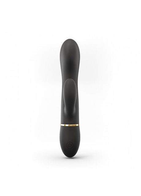 Вибратор кролик GLAM RABBIT, гибкий ствол, стимуляция точки G, 2 мотора Dorcel (296626983)