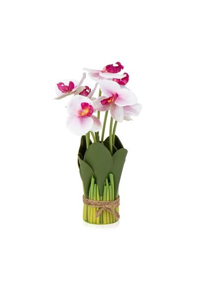 Букет орхідей 33 см, біло-рожевий (8931-017) ELISEY Квіти (331753946)