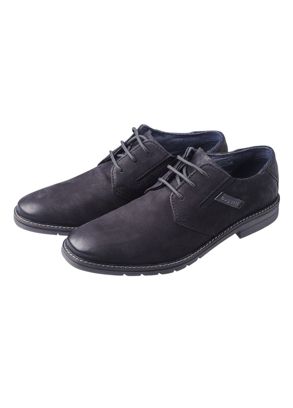 Черные ботинки мужские Bugatti