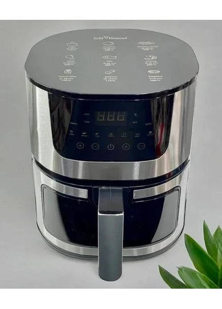 Аерофритюрниця безмасляна Dotvix TK-003010 з чашею на 8 л. Gemei (372640126)
