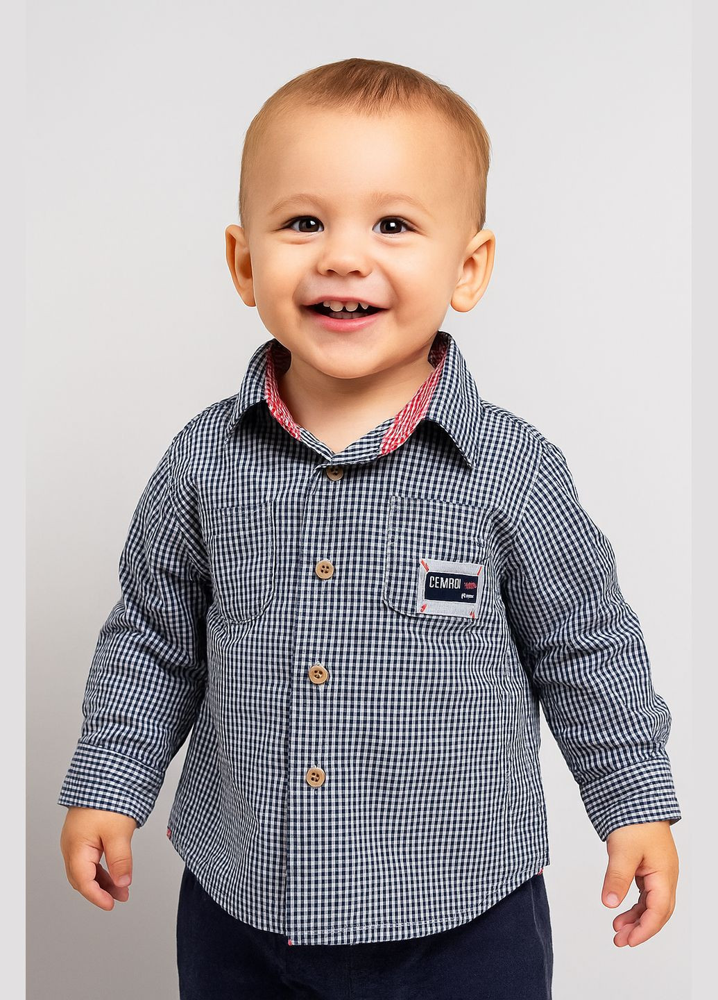 Цветная классическая, кэжуал рубашка в клетку Wojcik