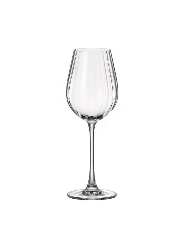 Бокалы для вина COLUMBA OPTIC 400 мл богемское стекло 6 шт Bohemia (282841860)