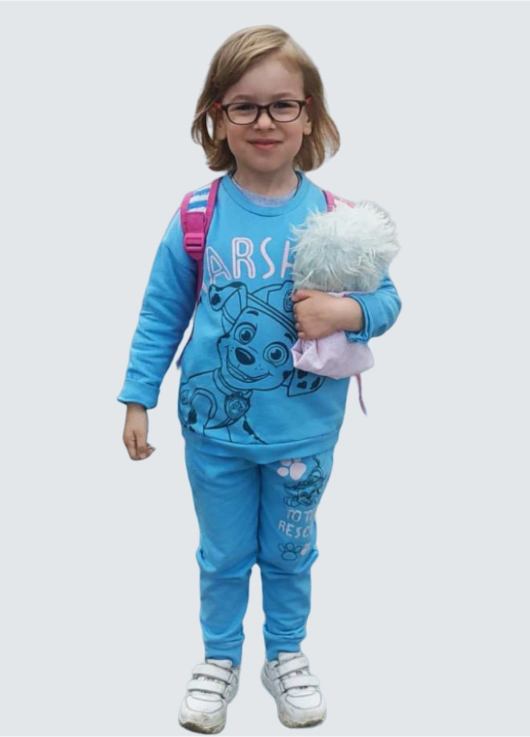 Спортивный костюм "Щенячий патруль" на флисе, 104-110 см, 4-5 г George (264028950)