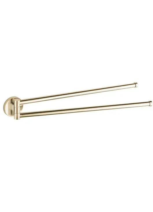 Вішалка для рушників VENUS BRUSH GOLD поворотна подвійна VBI (387271635)