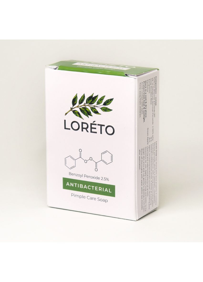 Мило антибактеріальне проти акне 75г Loreto (348430402)