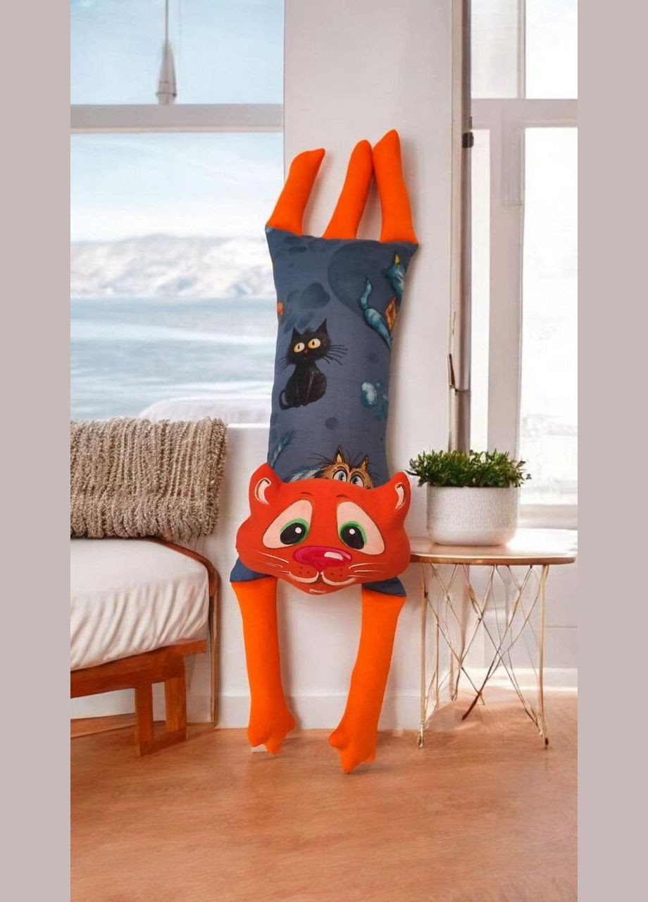 Дивена подушка Кот валик у котах. No Brand (337353622)