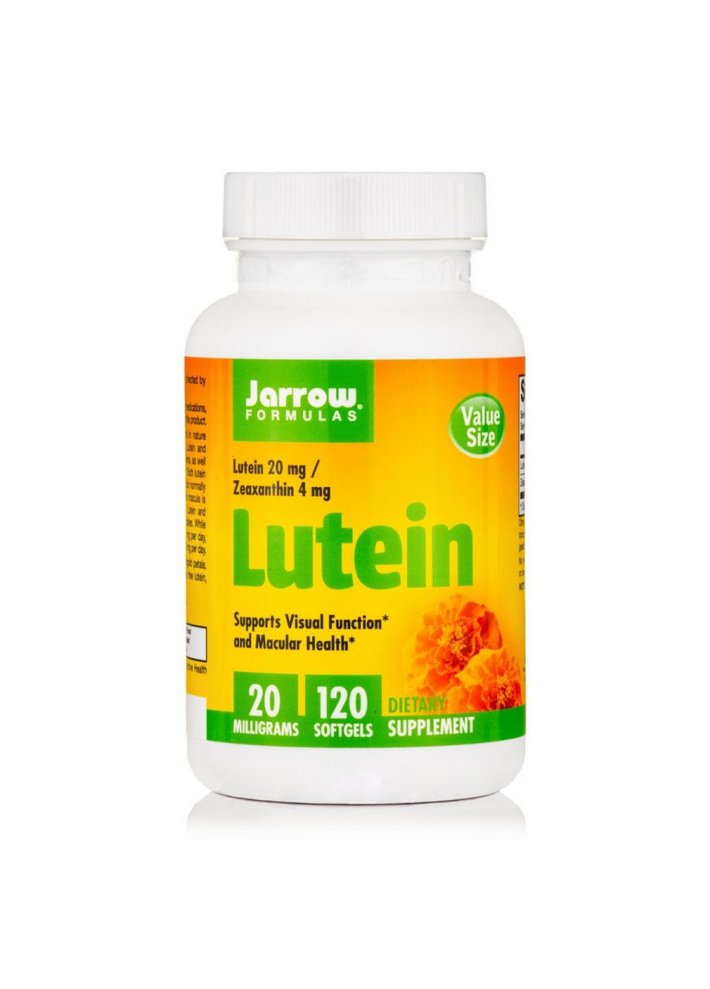 Натуральная добавка Lutein 20 mg, 120 капсул Jarrow Formulas (293417731)