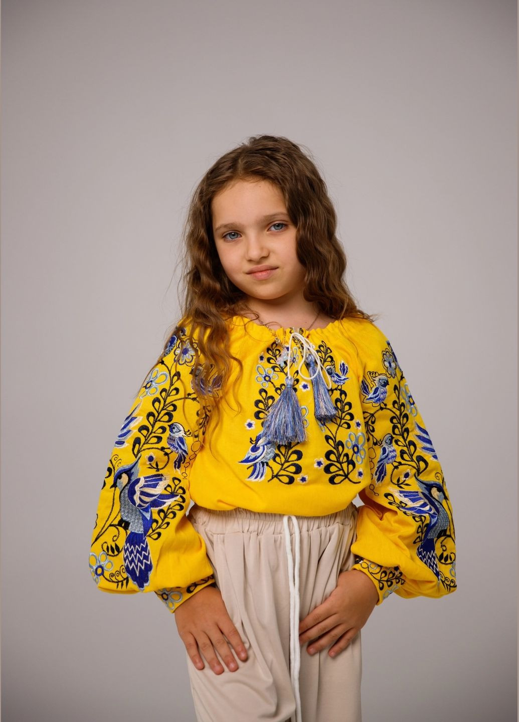 Желтая рубашка Galychanka