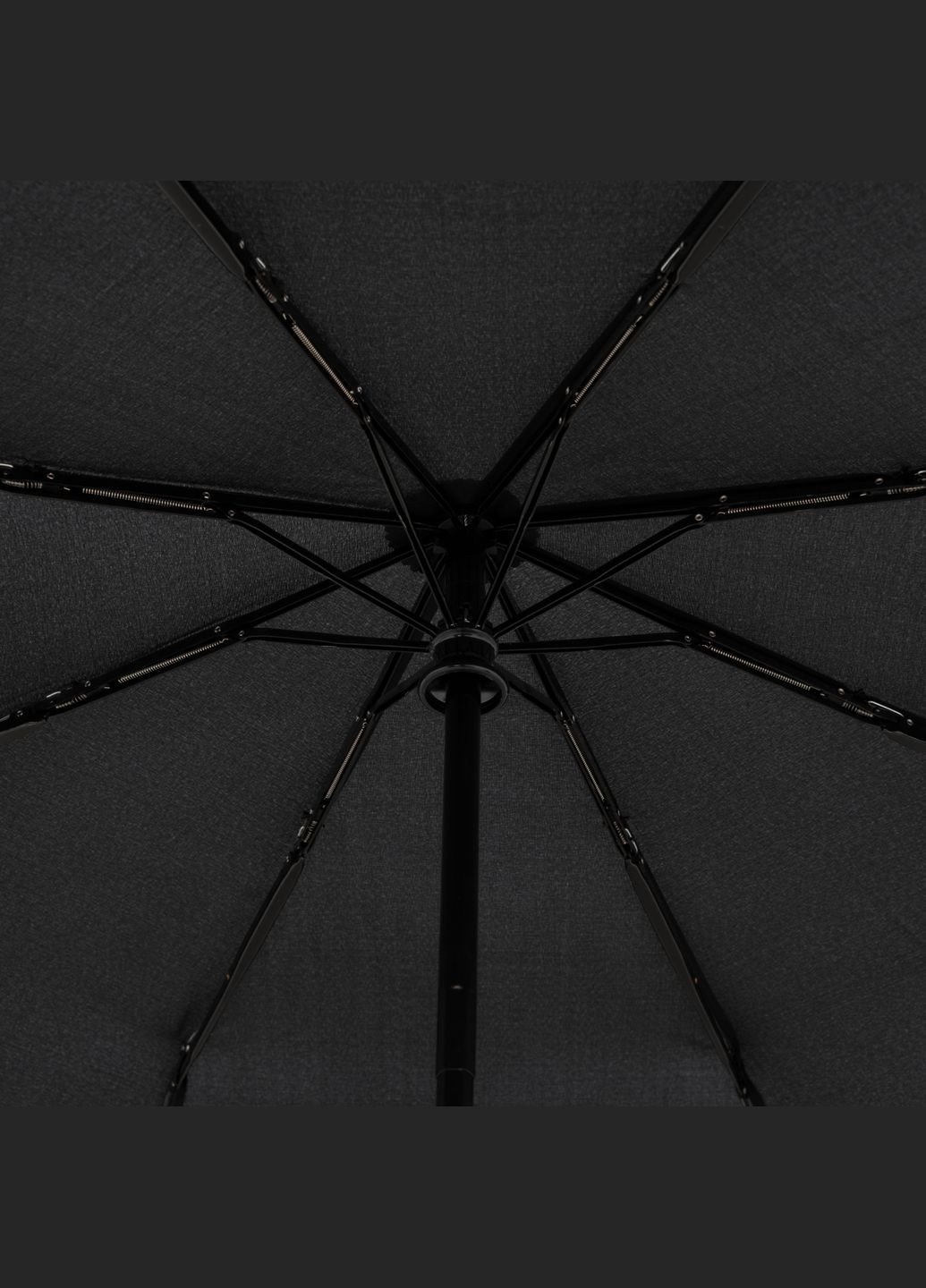 Чорна зонт який не вивертається ( повний автомат ) Doppler середня система антішторм, система антивітер (298876174)