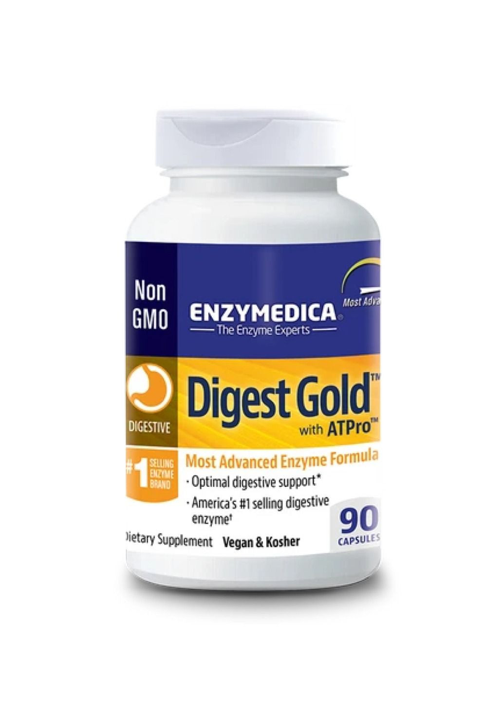 Ферменты для пищеварения Digest Gold - 90 caps Enzymedica (280899284)