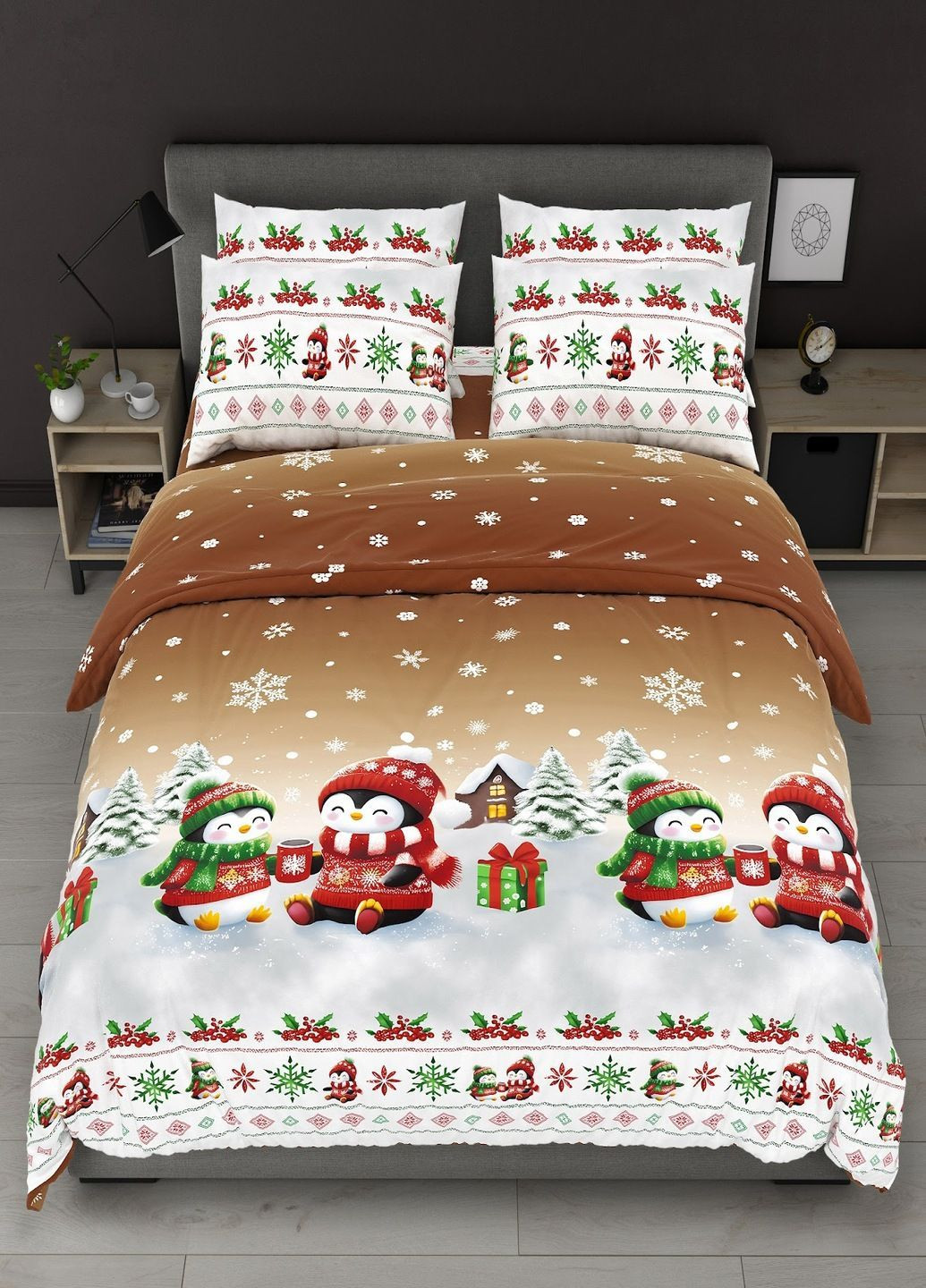 Постільна білизна бязь Лоло і Пепе односпальний 150х220 беж No Brand (362669892)