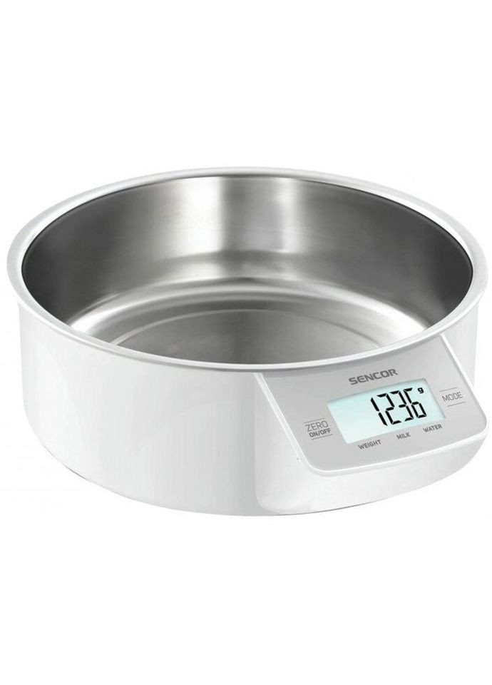 Ваги кухонні SKS-4030-WH 5 кг білі Sencor (335882823)