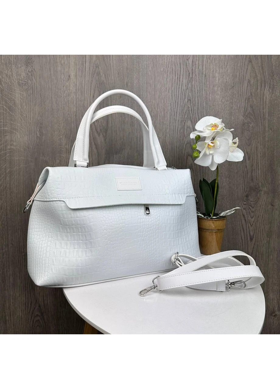 Сумка для міста під рептилію, змію, крокодила(KS_1420Н) No Brand (383877268)