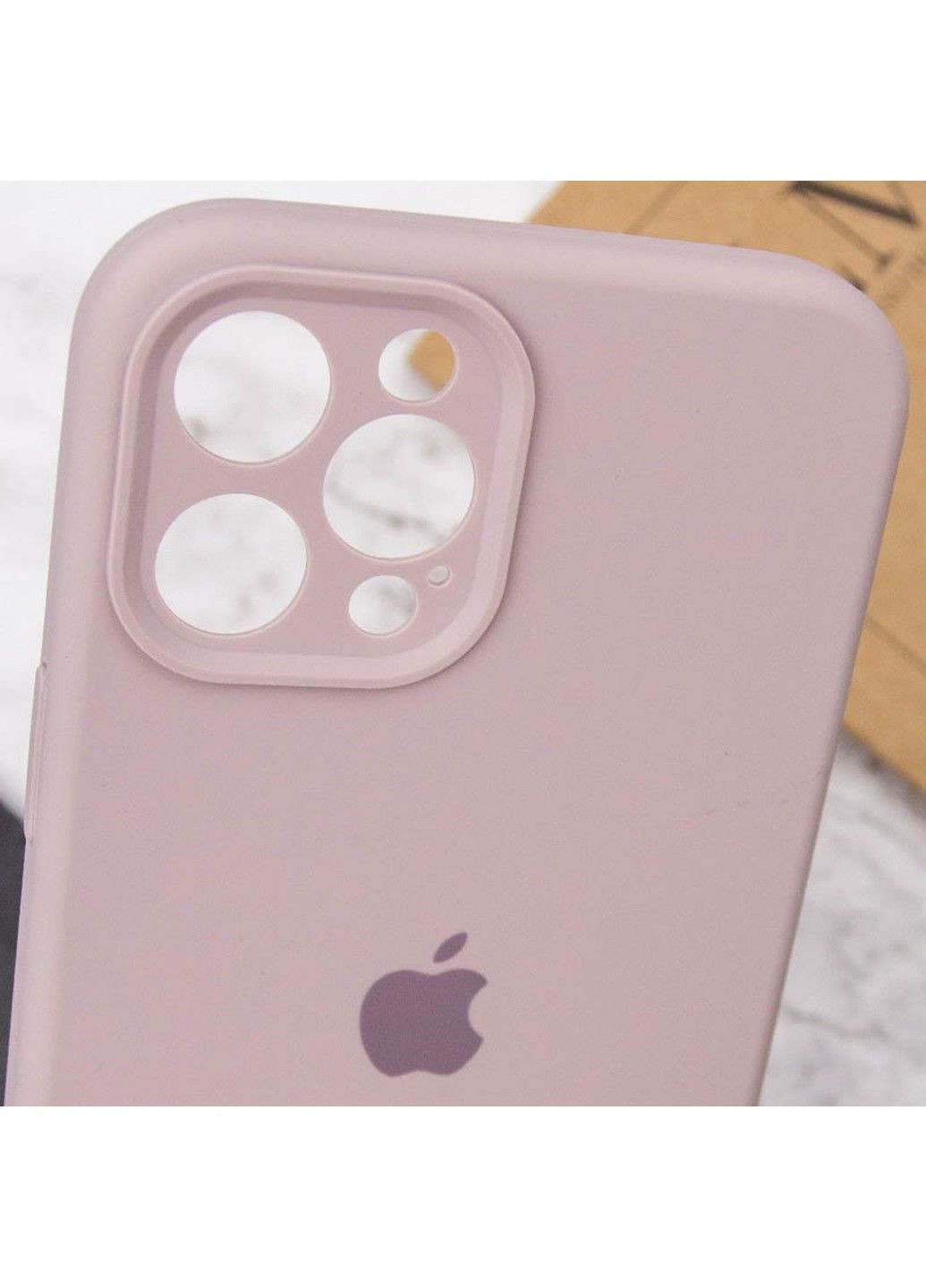 Чехол Silicone Case Full Camera Protective (AA) для Apple iPhone 12 Pro (6.1") Epik (294722247)