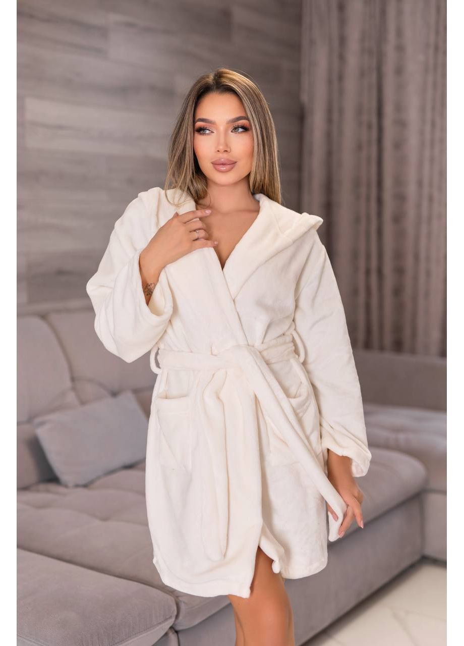 Жіночий махровий халат на запах Osoblyva (364928858)