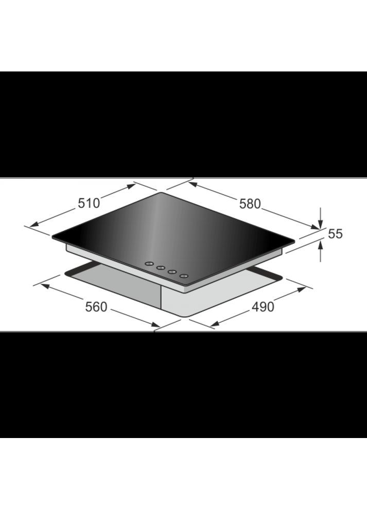 Газова варильна поверхня KCG 6335 RotEm Turbo Kaiser (308351062)