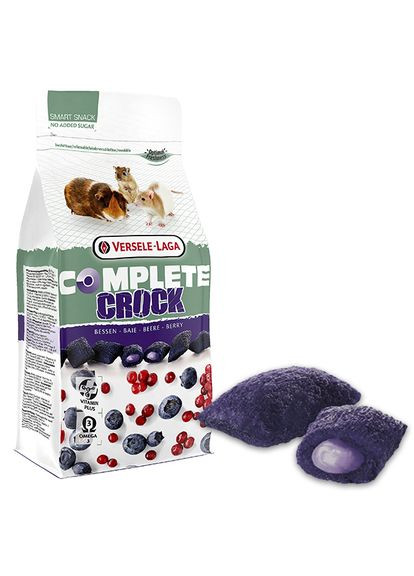 Лакомство для кроликов и грызунов Complete Crock Berry с ягодой 50 г (5410340613054) Versele-Laga (279569102)
