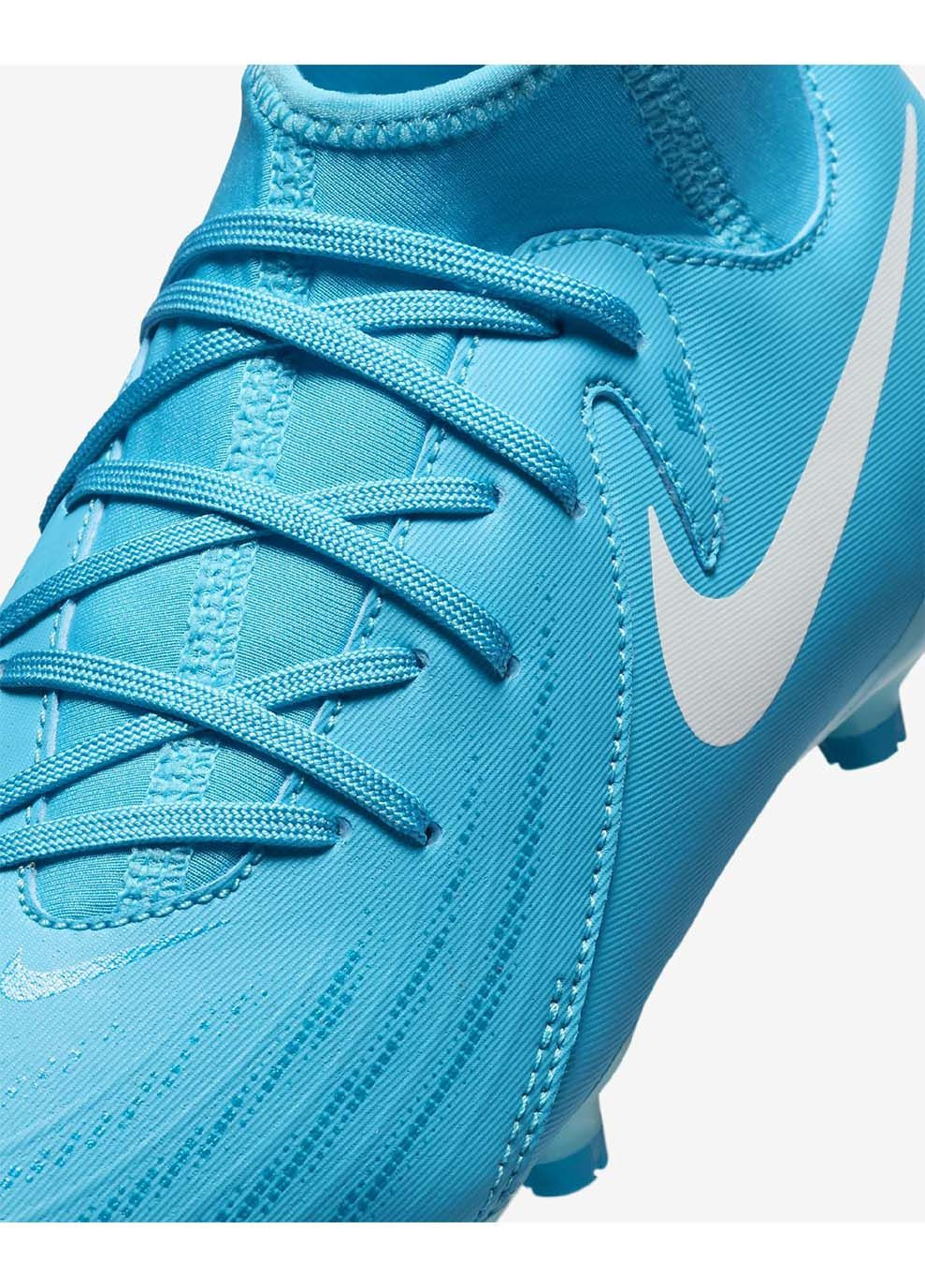 Голубые детские бутсы jr phantom luna ii acad f/mg голубой Nike