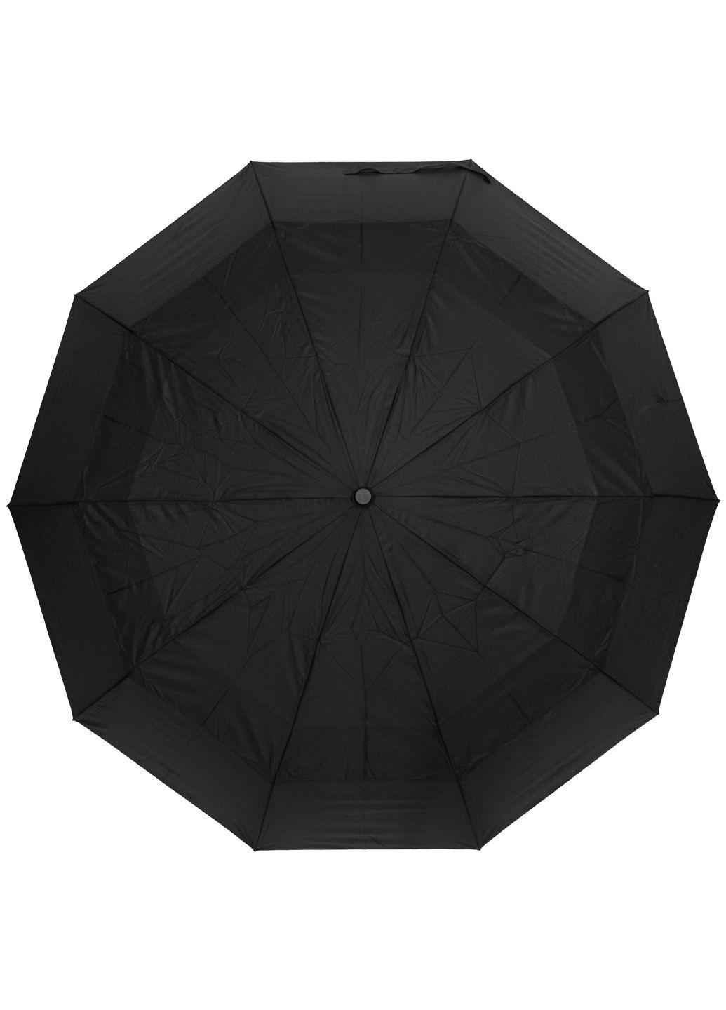 Чёрный зонт складной 3270-01 полный автомат чёрный Parachase большой система антиветер (295922314)