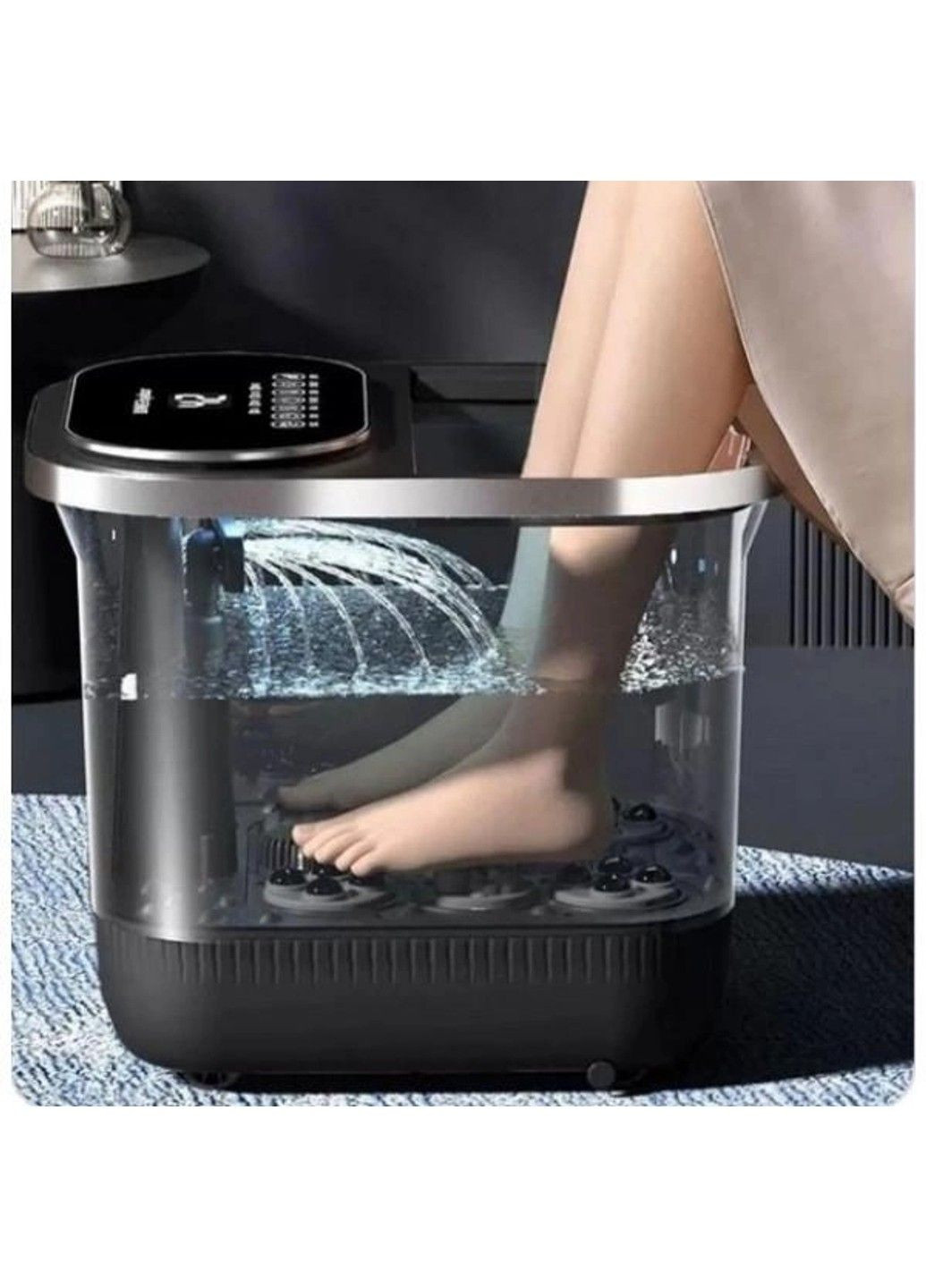 Гидромассажная ванночка для ног Royalstar - A8 с массажными роликами + подогревом воды No Brand (332634995)