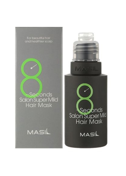 Супер м'яка маска для швидкого відновлення волосся 8 Seconds Salon Supermild Hair Mask 50ml Південна Корея MASIL (351386071)