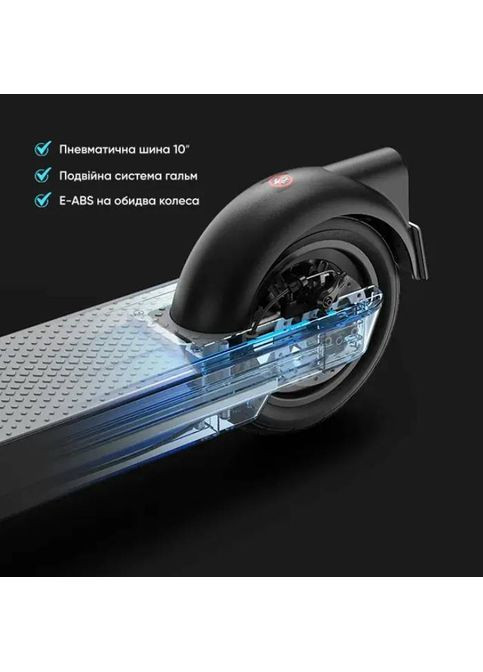 Електросамокат ES30-NEON PRO Black 10" (ES30-B) OKAI (323107777)