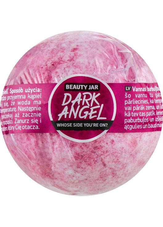Бомбочка для ванн "dark ngel" Whose Side You're on? Bath Bomb 150g (568673-21494) Beauty Jar (368605408)